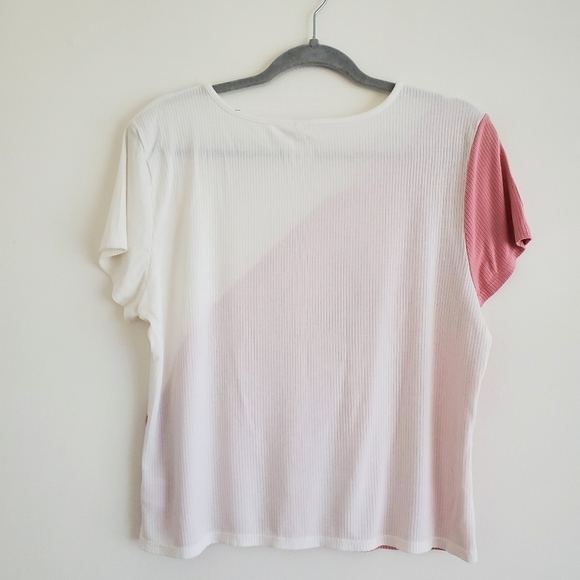 2/$35 Sale No Boundaries Stretchy Colour Block Cropped top  Size XL ( 12-14) - Picture 2 of 8